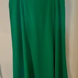 NYC Vibrant Green A-Line Skirt
